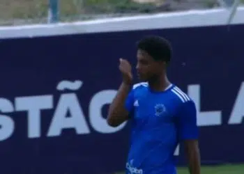 Cruzeiro venceu o Comercial-MS na Copinha (Crédito: Reprodução SporTV)