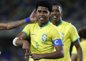 Ex-Vasco brilhou e ajudou o Brasil a vencer a Argentina no Sul-Americano sub-20 (Crédito: Rafael Ribeiro/CBF)