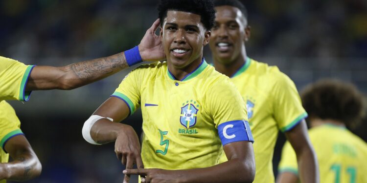 Ex-Vasco brilhou e ajudou o Brasil a vencer a Argentina no Sul-Americano sub-20 (Crédito: Rafael Ribeiro/CBF)