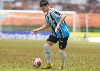 Grêmio e Picos na Copinha 2023 (Crédito: Renan Jardim/Grêmio FBPA/Flickr)