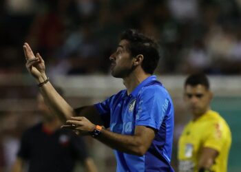 Abel Ferreira rebateu as polêmicas sobre reforços no Palmeiras e fez aviso (Crédito: Cesar Greco / Palmeiras)