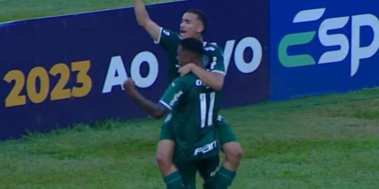 Palmeiras goleia Sampaio Correa e se classifica na Copinha (Crédito: Reprodução / SporTV)