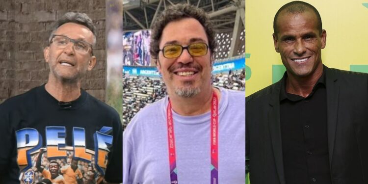 Rivaldo abriu o jogo sobre as críticas que sofreu de Casagrande e Neto (Crédito: Band/Instagram/GettyImages)