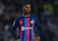 Ansu Fati voltou a ter problemas físicos no Barcelona (Crédito: Getty Images)
