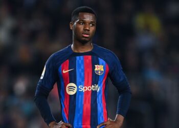 Ansu Fati voltou a ter problemas físicos no Barcelona (Crédito: Getty Images)