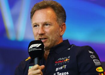 Christian Horner, da Red Bull, na F1 (Crédito: Getty Images)