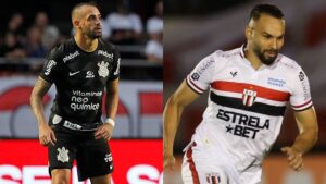 Corinthians x Botafogo-SP se enfrentam pelo Paulistão 2023 (Crédito: Rubens Chiri/SaoPauloFC/Cesar Greco/Palmeiras/Flickr)