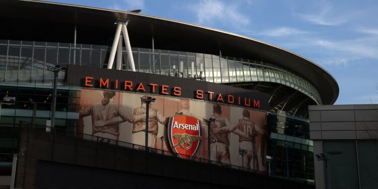 Emirates Stadium, palco de Arsenal x Manchester City (Crédito: GettyImages)
