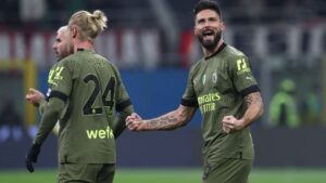 Milan volta a vencer na Serie A Italiana após cinco jogos (Crédito: Getty Images)