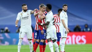 Real Madrid e Atlético pelo Campeonato Espanhol (Crédito: Getty Images)