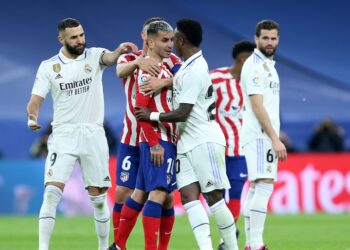 Real Madrid e Atlético pelo Campeonato Espanhol (Crédito: Getty Images)