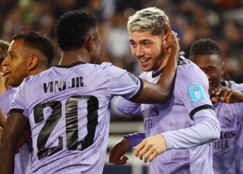 Real Madrid sofre durante a partida, mas se classificou para final do Mundial (Crédito: Getty Images)