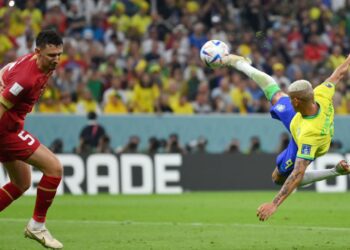 Richarlison está na final do prêmio Puskás no Fifa The Best (Crédito: GettyImages)