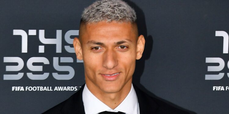 Rihcarlison fala sobre expectativa de vencer Prêmio Puskás (Crédito: Getty Images)