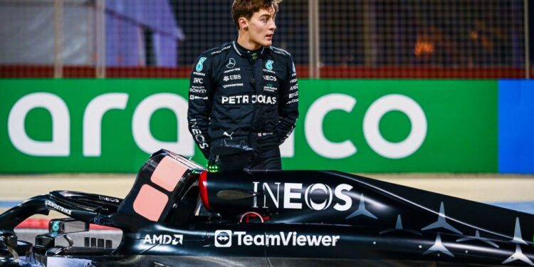 George Russell, piloto da Mercedes na F1 (Crédito: Getty Images)