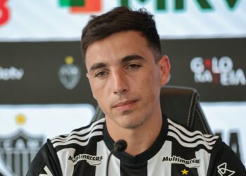 Saravia fala sobre pressão por títulos no Galo (Crédito: Pedro Souza / Atlético)