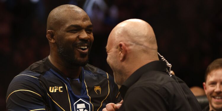 Dana White se impressiona com Jon Jones (Crédito: Getty Images)