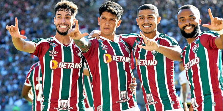 Fluminense contou com gols de Cano para se classificar (Crédito: MAILSON SANTANA / FLUMINENSE F.C / Flickr)