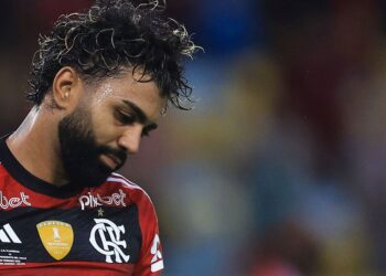 Gabigol foi alvo no protesto do Flamengo e recebeu diversas ofensas; veja detalhes (Crédito: GettyImages)