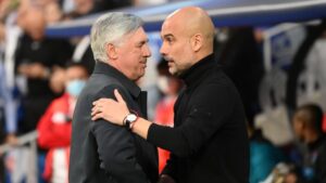 Ederson abriu o jogo sobre a chegada de Ancelotti ou Guardiola para a Seleção Brasileira (Crédito: GettyImages)