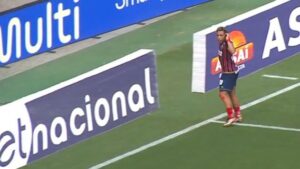 Jacaré empatou para o jogo entre Bahia x Vitória (Crédito: ESPN/Reprodução)