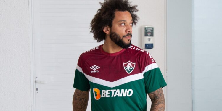 Marcelo, lateral-esquerdo do Fluminense (Crédito: Marcelo Gonçalves/FluminenseFC/Flickr)