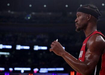 Miami Heat abriu vantagem contra os Knicks (Crédito: GettyImages)