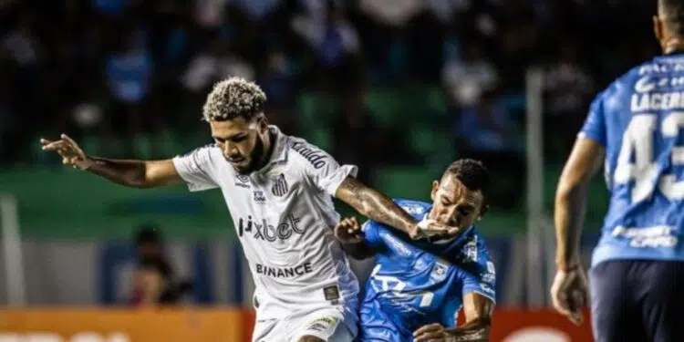 Santos não estreou jogando bem na Sul-Americana (Crédito: Raul Baretta / Santos FC / Flickr)