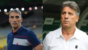 Vojvoda e Renato Gaúcho batem marcas (Crédito: Getty Images)