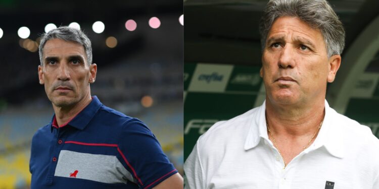 Vojvoda e Renato Gaúcho batem marcas (Crédito: Getty Images)