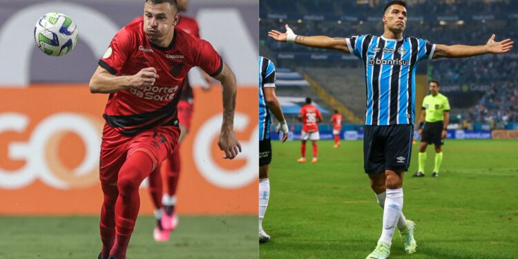 Athletico-PR x Grêmio se enfrentam pelo Brasileirão; veja as escalações (Crédito: Pedro Souza/Atlético/Lucas Uebel/Grêmio/Flickr)