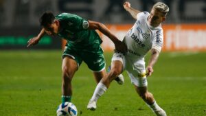 Soteldo, jogador do Santos (à direita) (Crédito: Getty Images)