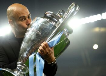 Guardiola conquista tríplice coroa e atinge marcas históricas (Crédito: Reuters/ MOLLY DARLINGTON)