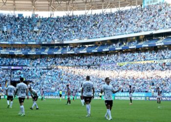 Arena do Grêmio é penhorada pela justiça (Crédito: Reuters by Diego Vara)