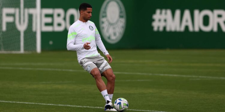 Murilo, do Palmeiras, volta a treinar após lesão: “Momento muito difícil” (Crédito: Cesar Greco / Palmeiras)