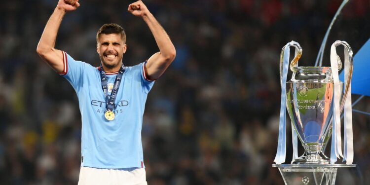 Rodri é eleito melhor da Champions League; Vini Jr entra na seleção (Crédito: Getty Images)