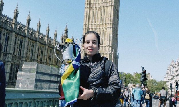 Cecilia é campeã mundial de FIFA feminino (Crédito: Reprodução/Twitter)