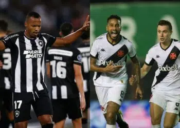 Botafogo e Vasco pelo Brasileirão (Crédito: Getty Images / Flickr Vasco / Daniel Ramalho)