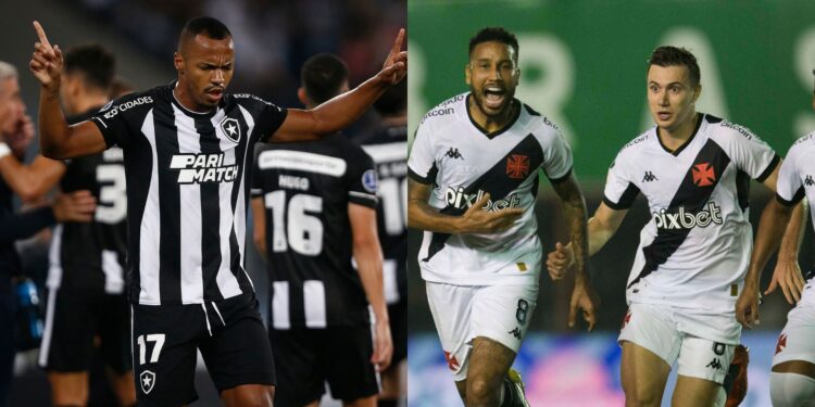 Botafogo e Vasco pelo Brasileirão (Crédito: Getty Images / Flickr Vasco / Daniel Ramalho)