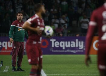 Fluminense voltou a vacilar sob o comando de Diniz (Crédito: Marcelo Gonçalves / Fluminense / Flickr)