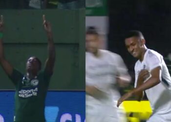 Goiás vence Grêmio no Brasileirão (Crédito: Reprodução Premiere)
