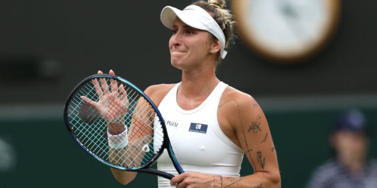 Vondrousova supera Pegula e avança para a semi de Wimbledon (Crédito: GettyImages)