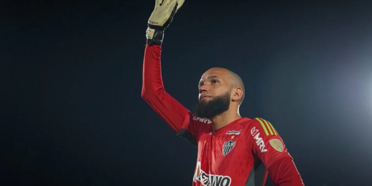 Goleiro Éverson acusa mulher de extorsão (Crédito: Foto: Pedro Souza/Atlético)