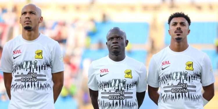 Al Ittihad entra em campo para disputar a segunda rodada (Crédito: GettyImages)