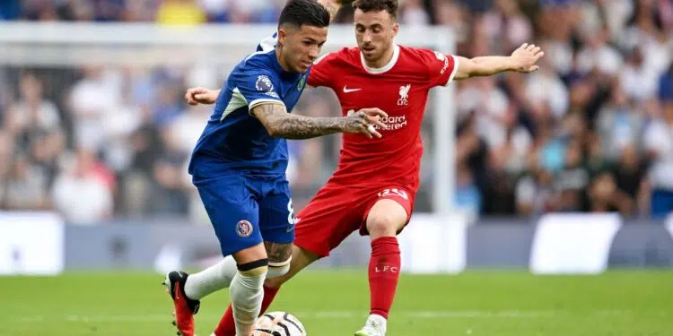 Chelsea x Liverpool na Premier League 2023/2024 (Crédito: Getty Images)