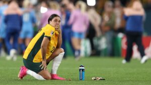 Sam Kerr, da Austrália (Crédito: Getty Images)