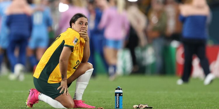 Sam Kerr, da Austrália (Crédito: Getty Images)