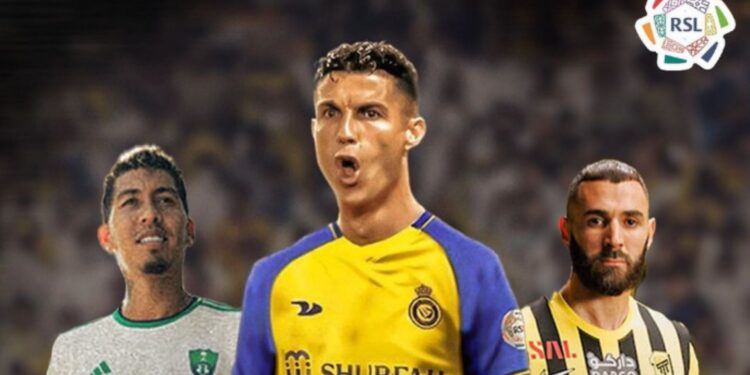 Liga Saudita de Futebol será transmitida nas TVs aberta e por assinatura (Crédito: Divulgação / Band)