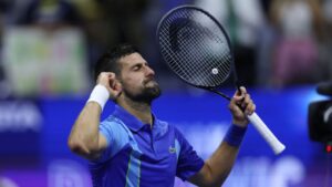 Djokovic estreou com vitória no US Open (Crédito: GettyImages)
