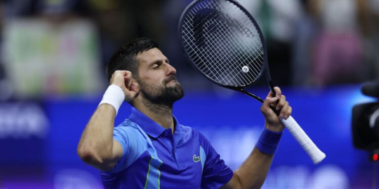 Djokovic estreou com vitória no US Open (Crédito: GettyImages)
